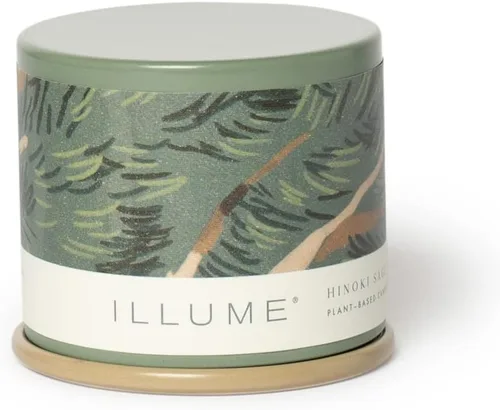 Vista 19 de Illume, Vela Leche de Coco Mango Demi Vanity Tin 3 onzas
