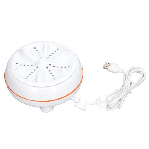 Vista 3 de Keenso Mini lavadora de la fuente de alimentación USB de la lavadora de la turbina blanca de 27W para la turbina ultrasónica portátil casera