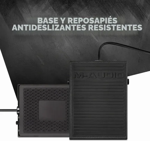 Vista 4 de M-AUDIO SP-1 Pedal de sostenimiento universal para teclados MIDI, pianos digitales, pianos eléctricos y más