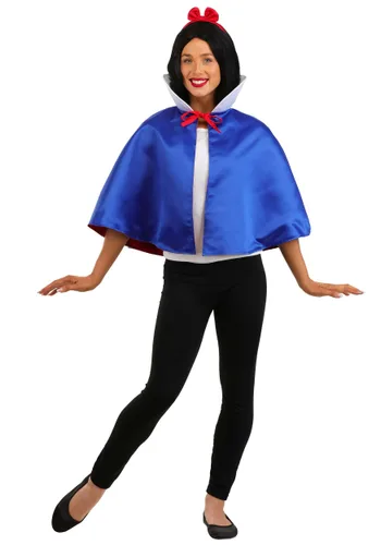 Vista 2 de Capa para Mujer de Disfraz Disney Blancanieves Multicolor