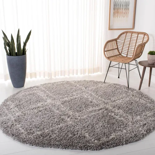 Vista 8 de SAFAVIEH Pro Luxe Shag Collection - Alfombra de pasillo, 2 pies 6 pulgadas x 6 pies, color crema y azul, diseño de borlas bohemias, no desprende