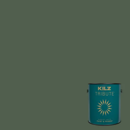 Vista 38 de KILZ TRIBUTE Pintura e Imprimación, Interior, Muestra de Color, Almost Aqua, 8 Onzas