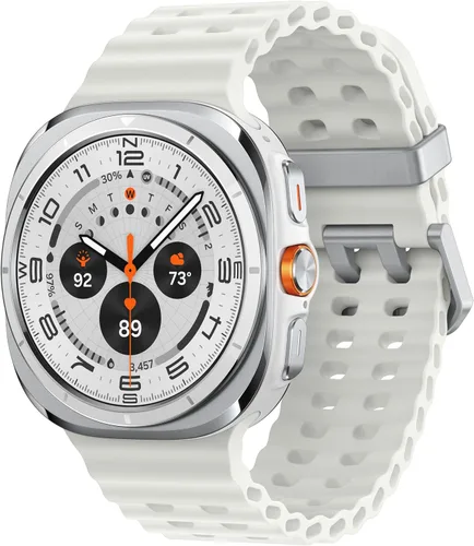 Vista 10 de Samsung Galaxy Watch Ultra (2025) - Reloj inteligente LTE de 1.850 in, carcasa de titanio, entrenamiento avanzado del sueño, entrenador de correr