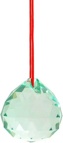 Vista 7 de Pelota de cristal para Feng Shui, estilo clásico, 30 mm, rosa