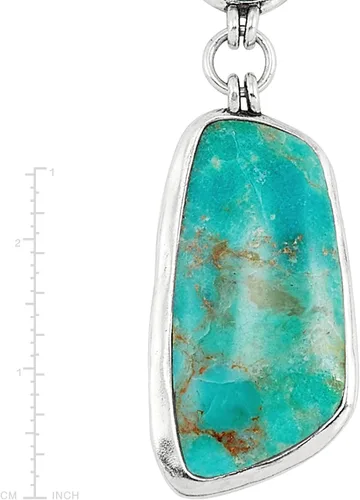 Vista 5 de Silpada Collar turquesa de plata de ley 'Your Blue Lagoon', 18" + 2", Turquesa