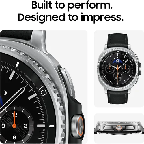 Vista 2 de Samsung Galaxy Watch 8 Classic (2025) - Reloj inteligente Bluetooth de 46 mm + tarjeta de regalo, diseño de cojín, bisel giratorio, botón rápido