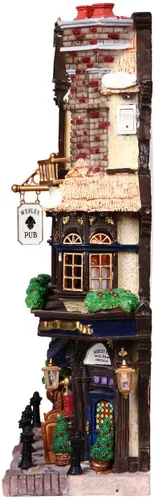 Vista 2 de Lemax Christmas Village Wesley Pub funciona con pilas (4.5V) - 45099