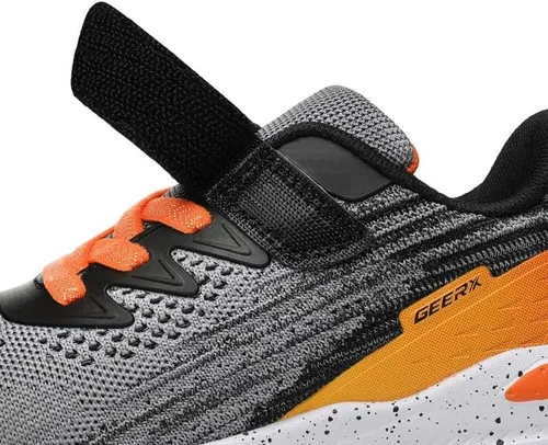 Vista 5 de GEERX Tenis deportivos para niños pequeños, ligeros, transpirables, deportivos