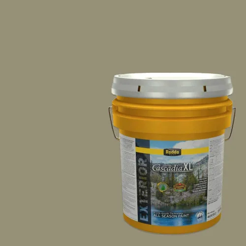 Vista 87 de Rodda Paint CASCADIA XL Pintura e imprimación satinada exterior en uno, cuarto de galón, resistencia industrial