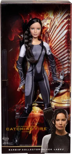 Vista 7 de Barbie Muñeca Katniss de los juegos del hambre en llamas