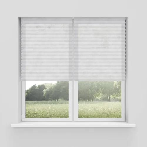 Vista 8 de Foiresoft Persianas de tela plisadas sin herramientas, persianas temporales autoadhesivas, sin taladrar, fáciles de cortar e instalar, recortar