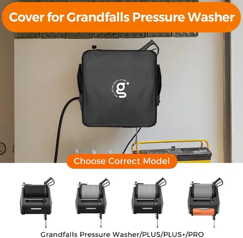 Vista 6 de Giraffe Tools - Funda para lavadora a presión para Grandfalls Plus/Plus+ y Pro Resistente a los rayos UV, impermeable, antidecoloración