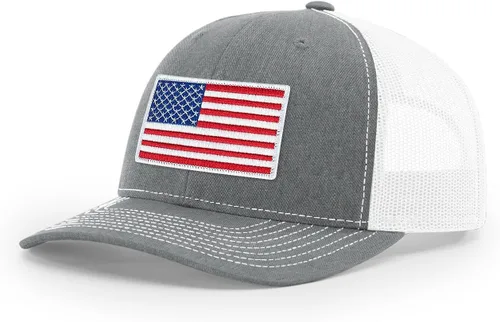 Vista 250 de Joe's USA Richardson 112 - Gorras de camionero con parche gráfico personalizado - Gorras estructuradas de cinco y seis paneles Richardson Premium