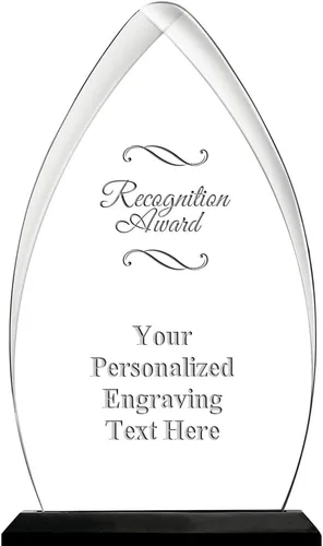 Vista 13 de Crown Awards Premio acrílico personalizado de 9.25 pulgadas de Gateway Skyline