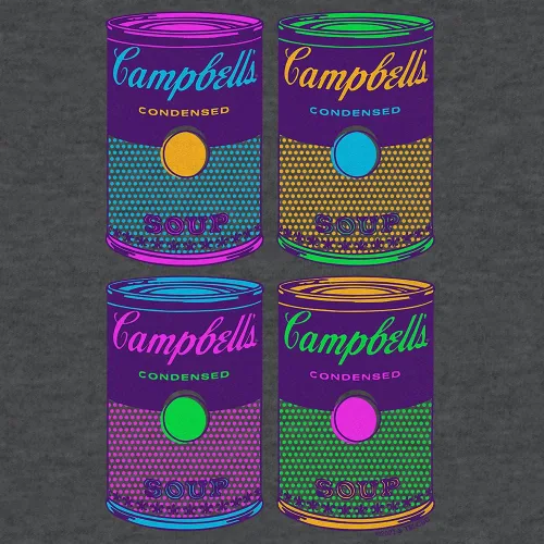 Vista 2 de Tee Luv Campbells Soup Can Pop Art - Camisa para hombre