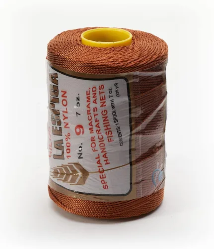 Vista 12 de N° 9 - 100% Cordón de Hilo de Nylon Omega para Tejer y Crochet - 01 Blanco