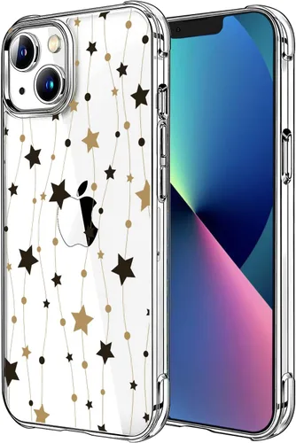 Vista 25 de Funda transparente de girasol compatible con iPhone SE 2022 SE 2020 7 8, funda trasera floral para niñas y mujeres, funda protectora transparente