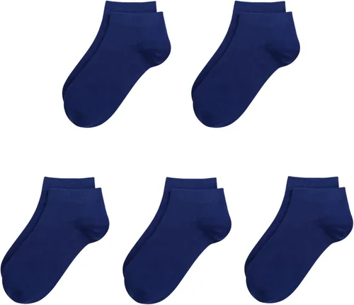 Vista 8 de SERISIMPLE Calcetines de bambú de viscosa para la escuela, calcetines de tobillo súper suaves para niños, puños elásticos, calcetines atléticos