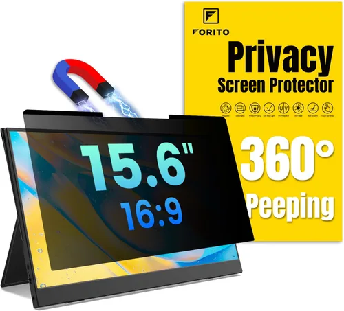 Vista 14 de F FORITO Protector de pantalla magnético de privacidad compatible con MacBook Pro de 13 pulgadas (2016, 2017, 2018, 2019, 2020, 2021, 2022, M1, M2)