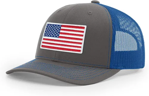 Vista 84 de Joe's USA Richardson 112 - Gorras de camionero con parche gráfico personalizado - Gorras estructuradas de cinco y seis paneles Richardson Premium