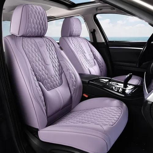 Vista 33 de Coverado Fundas de asiento delantero, fundas de asiento delantero de automóvil, fundas de asiento de piel de napa para automóviles, fundas
