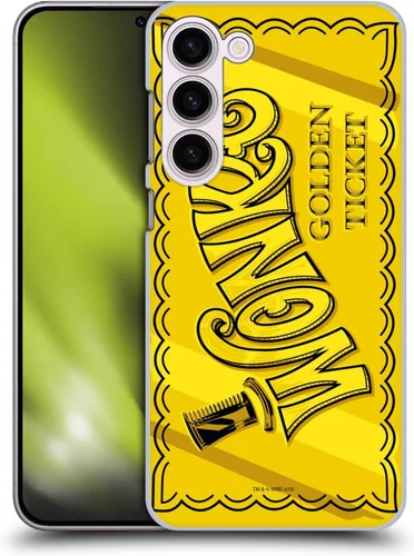 Vista 10 de Head Case Designs Willy Wonka and The Chocolate Factory Candy Bar Graphics - Carcasa rígida compatible con Samsung Galaxy S23+ 5G