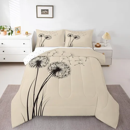 Vista 107 de Erosebridal Juego de edredón de hojas de cannabis, juego de ropa de cama de marihuana con estampado colorido de plantas, decoración bohemia de 2