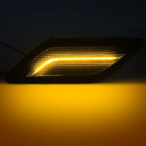 Vista 2 de Kit de luces de señal lateral LED compatible con E W212 Sedán y Wagon/para E350 Sedán y Wagon/para E550 Sedán/para E63 AMG Sedán y Wagon