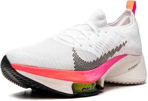 Vista 4 de Nike Air Zoom Tempo Next% Flyknit DJ5430 100 para hombre, talla 14 negroblanco, NegroBlanco