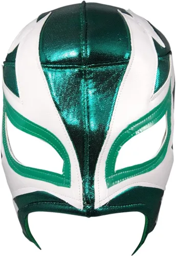 Vista 2 de SHOCKER Adulto Lucha Libre Lucha Libre Máscara De Lucha Libre (pro-fit) Ropa De Disfraz - Verde