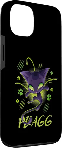 Vista 3 de iPhone 13 Miraculous Ladybug Kwamis Collection con funda Plagg