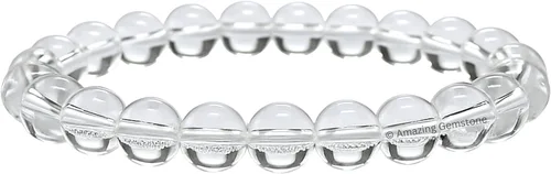 Vista 742 de Amazing Gemstone Crystal Bracelet for Women Men's Gifts - Protection Healing Crystal Bracelet - 8mm Gemstone Beaded Stretchable Bracelet Pulseras