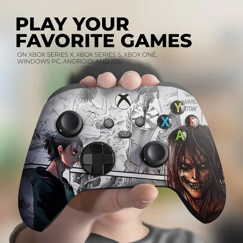 Vista 4 de Original X-box Wireless Controller Special Edition Customized by DreamController Compatible with X-box One SX, X-box Series XS & Windows 10 Made