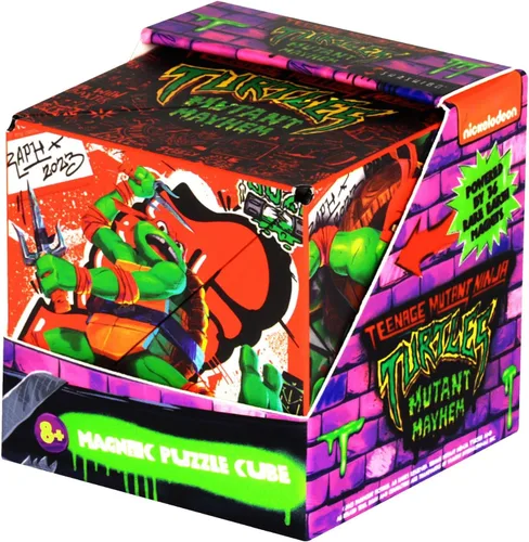 Vista 12 de SHASHIBO Caja de cambio de forma de tortugas ninja mutantes adolescentes: cubo magnético STEM que se transforma en más de 100 formas, descarga