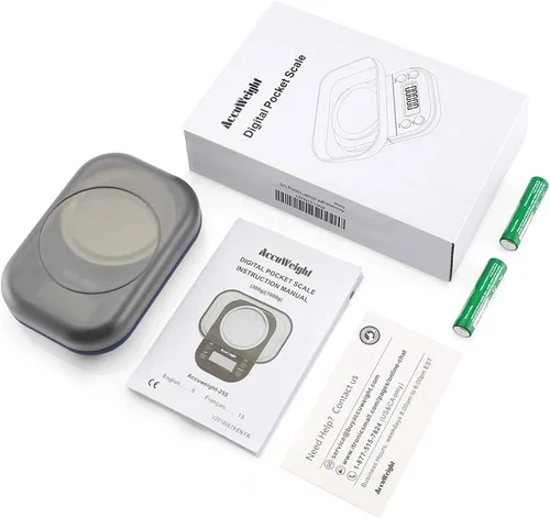 Vista 6 de Báscula digital de gramos AccuWeight con 10.58 oz/0.0004 oz