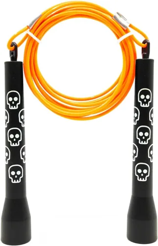 Vista 5 de Double Under Wonder Cuerda de saltar, cuerda de velocidad sin enredos, cuerda de velocidad ajustable para hombres, mujeres, entrenamiento de fitness