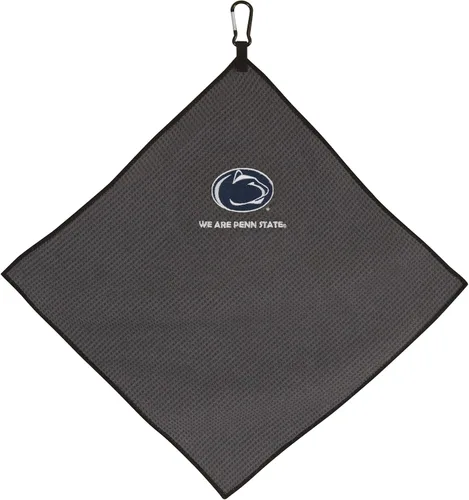 Vista 64 de Team Effort Collegiate - Toalla de microfibra gris de 15" x 15