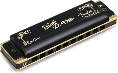 Vista 9 de Fender Blues Deville Armónica, paquete de 3 con estuche (teclas C, G, A)