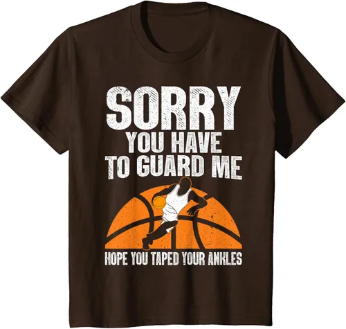 Vista 39 de Camiseta divertida de baloncesto para hombres y mujeres, Negro