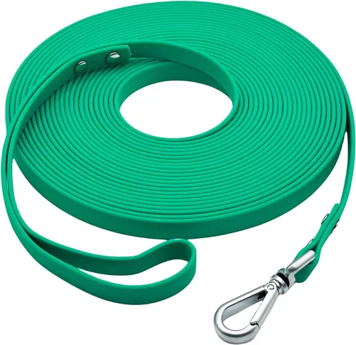 Vista 11 de Correa Larga de Entrenamiento para Perros Impermeable Línea Larga Resistente para Exteriores Correa de Llamada 10ft 15ft 20ft 30ft 50ft para Perros