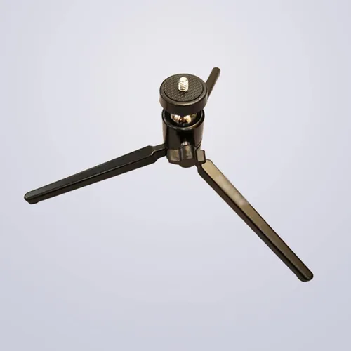 Vista 3 de HIHELO Trípode para proyector Soporte de proyector Mini trípode con cabezales giratorios de 360 grados con cabezal de bola de metal para cámara