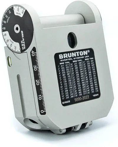 Vista 2 de Brunton GeoTM Transit, Azimut (0-360°) – Tránsito geológico profesional de bolsillo con clínómetro