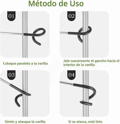 Vista 2 de Gancho de luz al aire libre para la suspensión de la lámpara