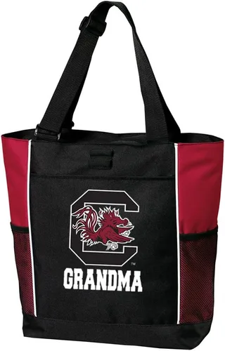 Vista 4 de Broad Bay Official South Carolina Gamecocks Tote Bag Zippered Carryall