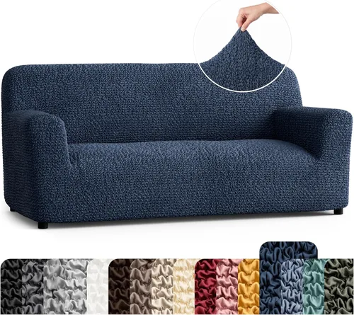 Vista 52 de PAULATO BY GA.I.CO. Funda para Silla - Funda para Sillón - Funda para Sillón - Funda de Tela Suave - Protector de Muebles Elegante de Ajuste Ceniza