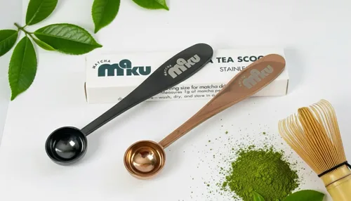 Vista 4 de Cuchara medidora de acero inoxidable de 0.04 oz para matcha, té, polvo y líquidos, cuchara de grado alimenticio 304 para todos los ingredientes, 4.6