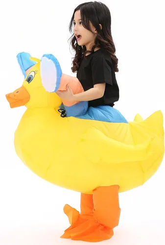 Vista 4 de JYZCOS Disfraz inflable para jinete de niño