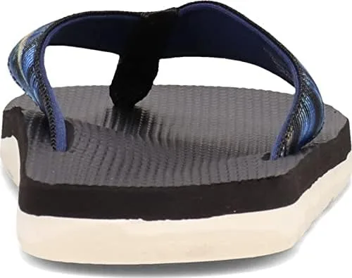 Vista 4 de Scott Hawaii Sandalias Kaiko para hombre, de nailon y goma, con soporte de arco y copa de talón