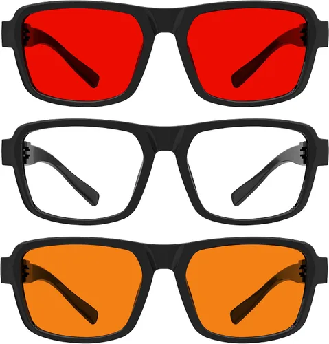 Vista 240 de Eyekepper Gafas de luz azul para hombre y mujer, paquete de 6 lentes Pilot Paquete de 6 color mezclado