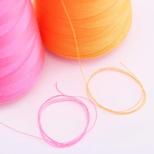 Vista 6 de Threadart Hilo Serger - Costura Poliéster - 2750 Yard Cono 40/2 - Aguamarina Polyester serger thread for overlock sewing, seams and garment